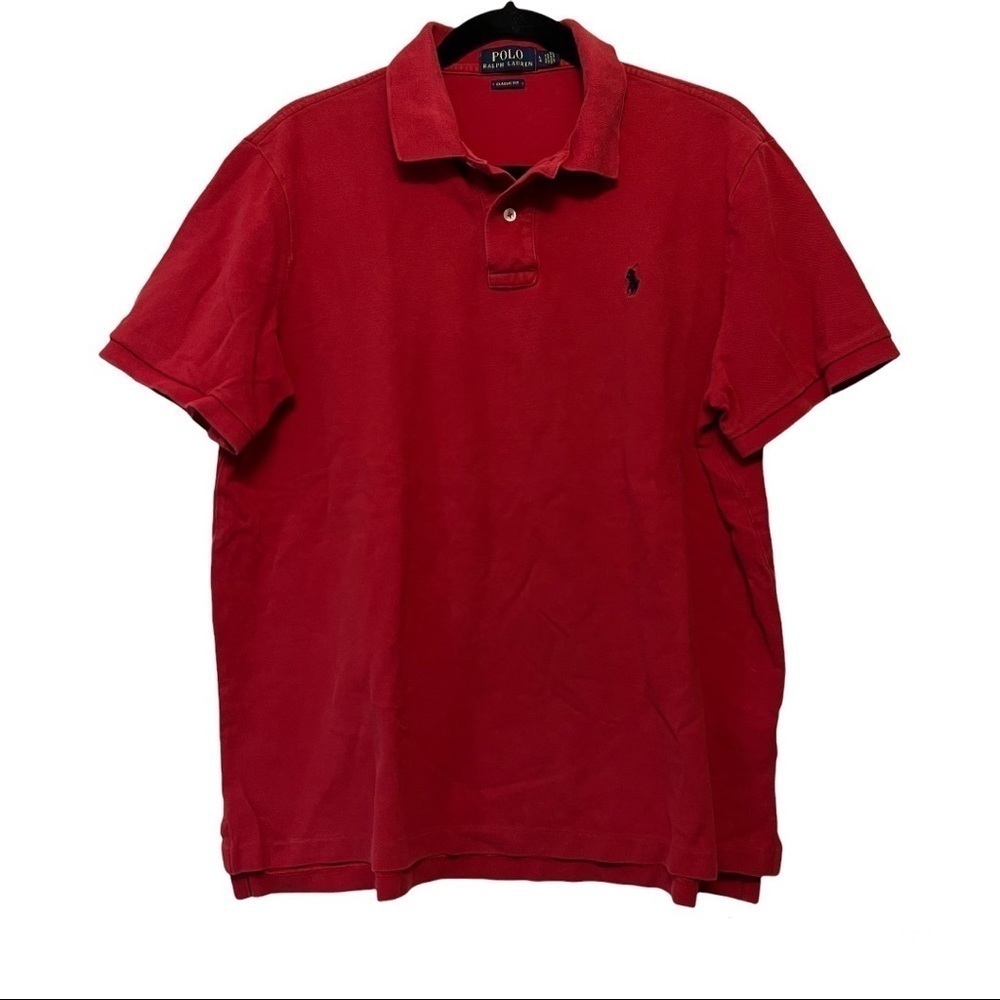 Polo Ralph Lauren Red Polo Shirt